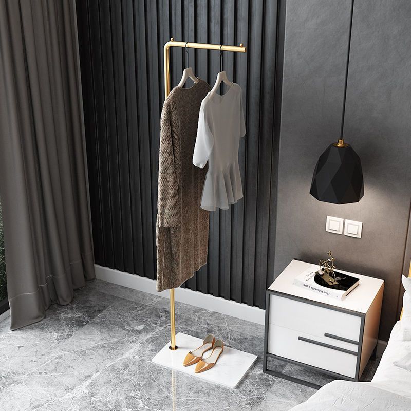 Nordic Style Floor-standing Clothes For Bedroom, Simple Home Storage Rack, Light Luxury Modern Rod-style Internet_voghion.com