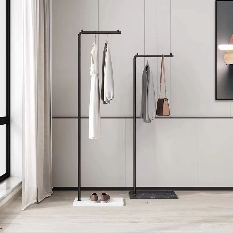 Nordic Style Floor-standing Clothes For Bedroom, Simple Home Storage Rack, Light Luxury Modern Rod-style Internet_voghion.com