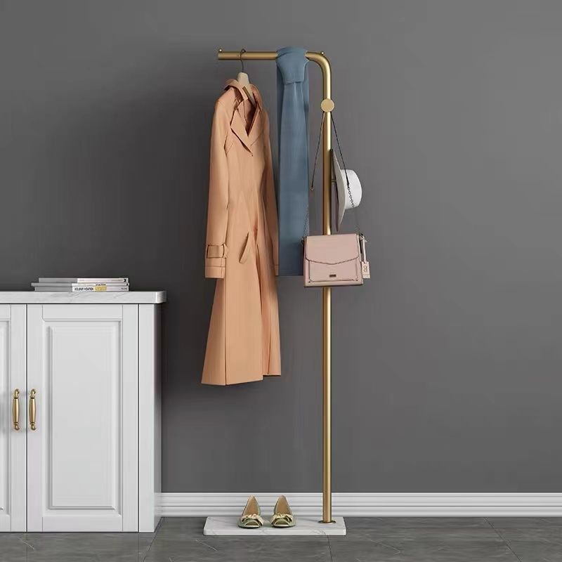 Nordic Style Floor-standing Clothes For Bedroom, Simple Home Storage Rack, Light Luxury Modern Rod-style Internet_voghion.com