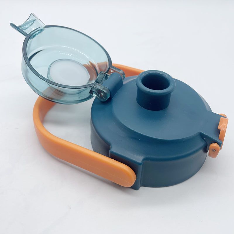 New plastic cup big belly cup original cup lid leak-proof plug cup lid leak-proof plug lanyard silicone plug straw