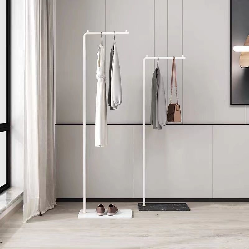 Nordic Style Floor-standing Clothes For Bedroom, Simple Home Storage Rack, Light Luxury Modern Rod-style Internet_voghion.com