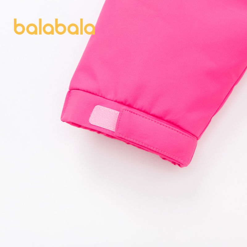 88889-巴拉巴拉女童外套棉服秋款中厚2021新款秋装棉袄秋冬女大童棉衣-详情图