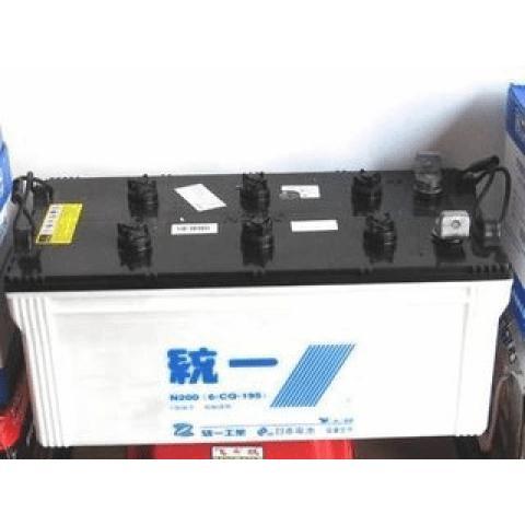 统一蓄电池n150 12v150ah船舶发电机叉车用动力型蓄电池