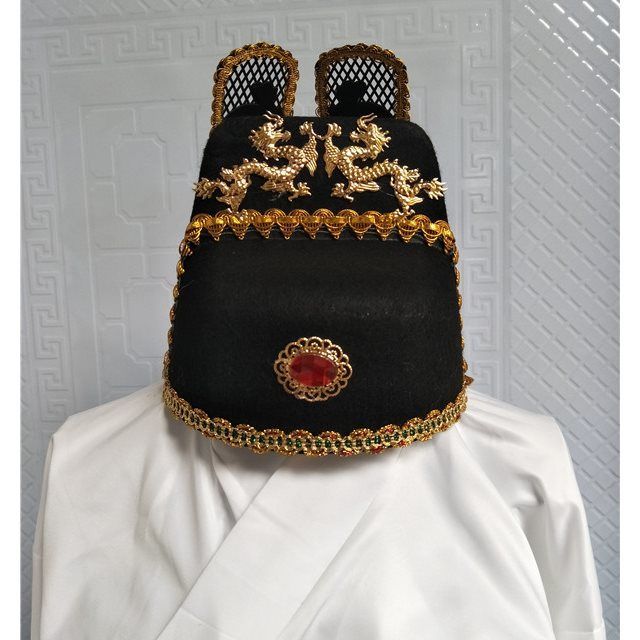 明朝乌纱帽宋朝包公官帽展昭武侠帽皇帝大臣古代道具状元帽cos帽【3月