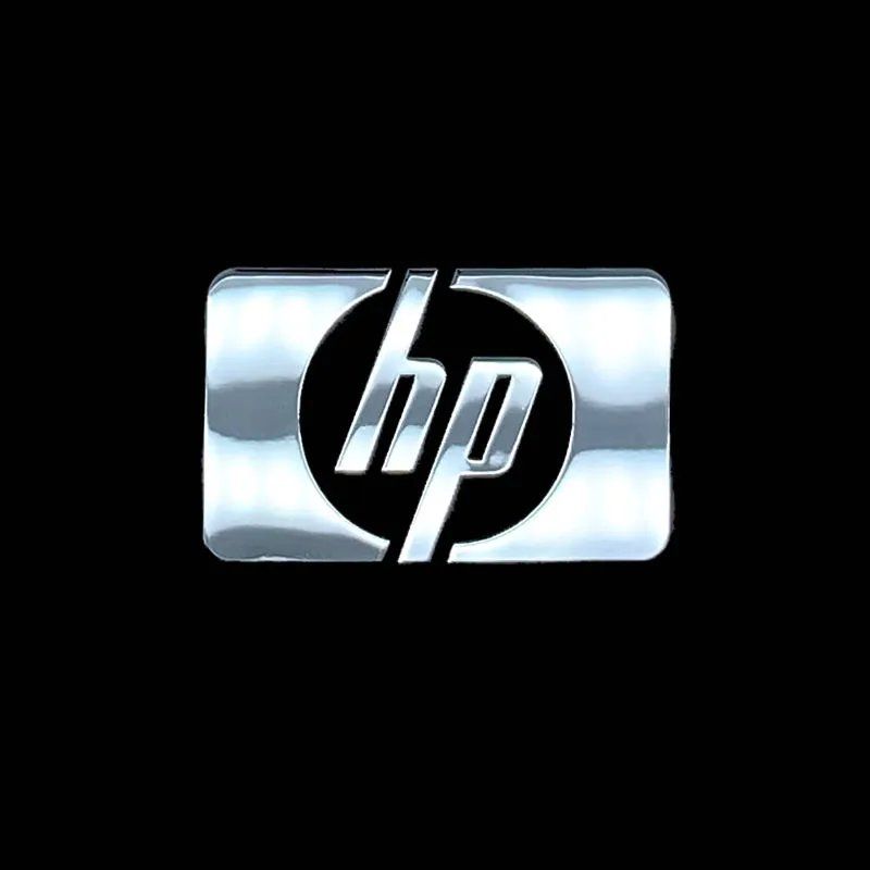 hp惠普logo标志金属贴暗影精灵笔记本电脑装饰贴纸机箱显示器标贴