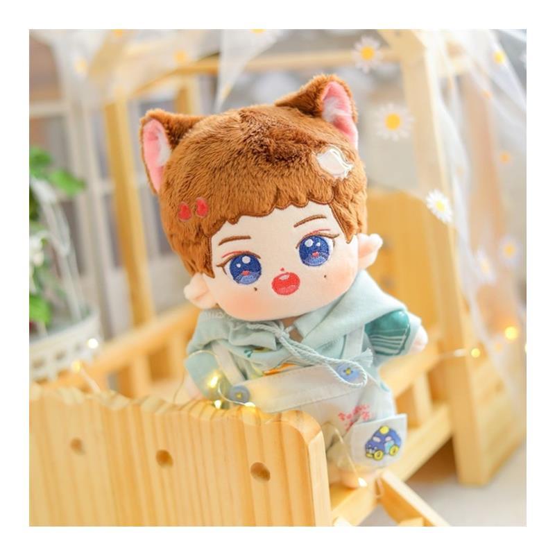 俊哲周边棉花娃娃cm龚俊老婆人形公仔玩偶浪浪钉小哲柑橘栀子花 虎窝拼