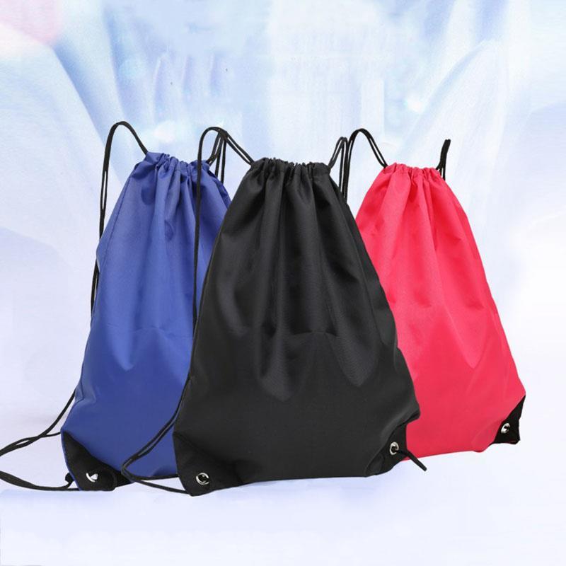 waterproof foldable gym bag fitness backpack drawstring sho