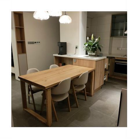 北欧实木餐桌椅长方形原木风长桌子全实木樱桃木客厅家用现代简约