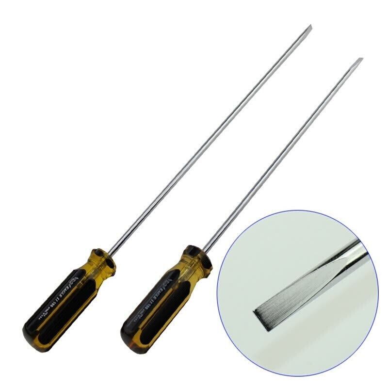 京木一字十字螺丝刀开刀10寸12寸带磁性加长开刀维修工具一把包邮