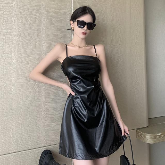 Early autumn new women's clothing Internet celebrity fashion suit slim suspender dress royal sister style skirt high-cold two-piece suit