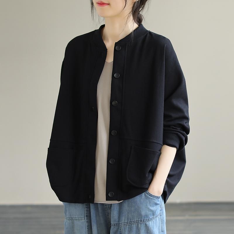 Plus fat plus size women's clothing 200 catties fat mm Korean version loose sweater fat sister jacket slim tide early autumn new style