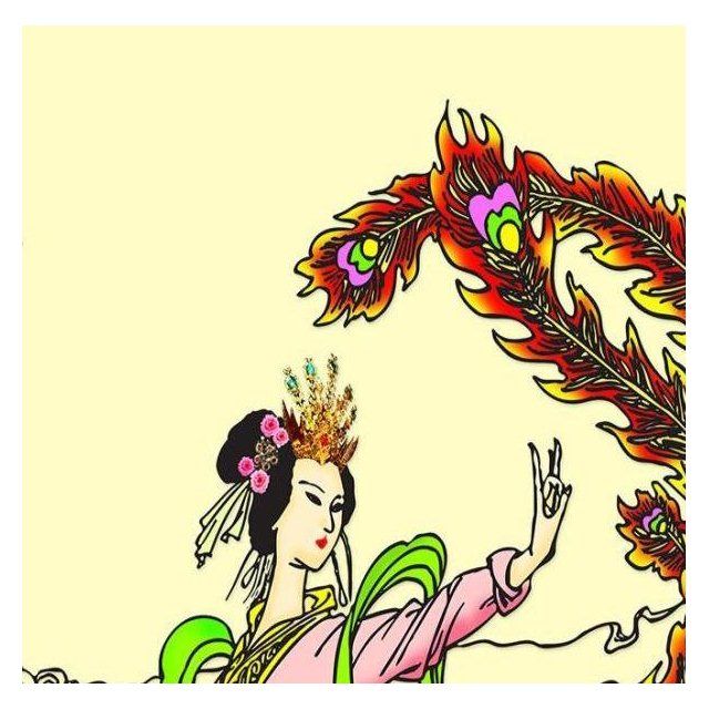 九天玄女图画像挂画 九天娘娘 道教女神仙女道场神像画装饰画定制