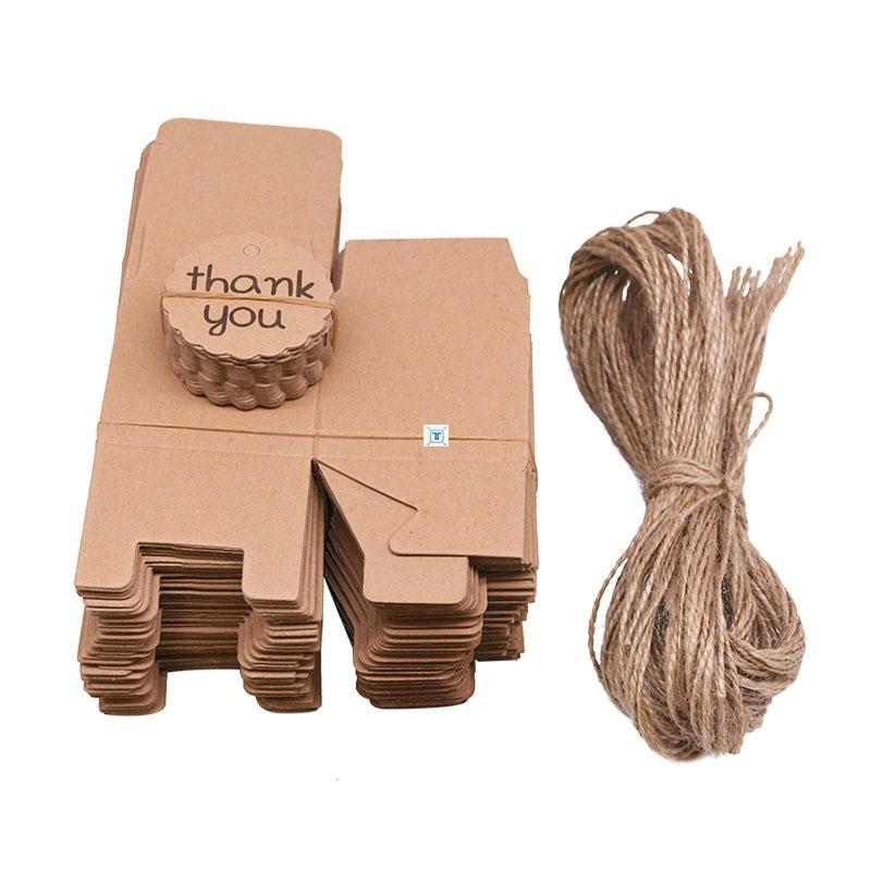 10/20/30pcs mini suitcase candy boxes travel gift box paper