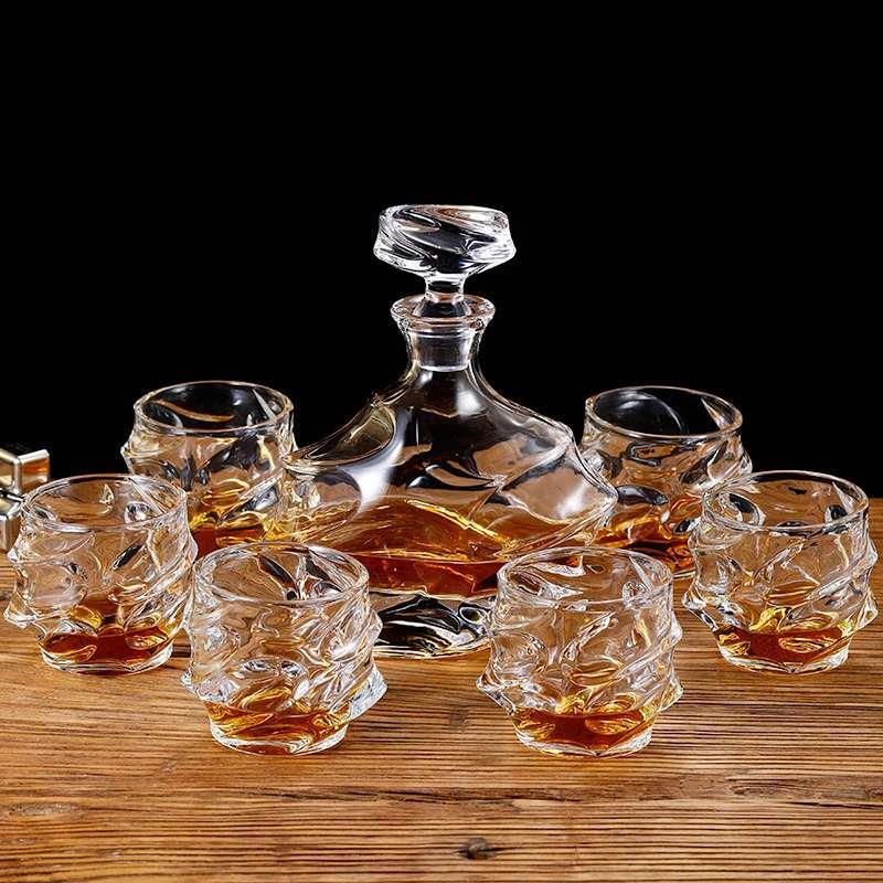 crystal glass whisky glass brandy glass