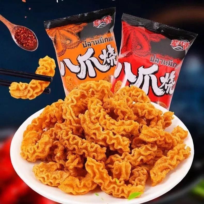 儿香八爪烧麻辣零食小吃休闲食品办公室小时候的怀旧零食A