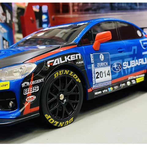 日本nikko斯巴鲁sti宝马mini wrc赛车 1:16比例 遥控