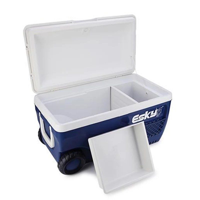 esky65l保温箱pu冷链箱路亚海钓箱食品保鲜冷藏箱50/52升赠冰袋20【3