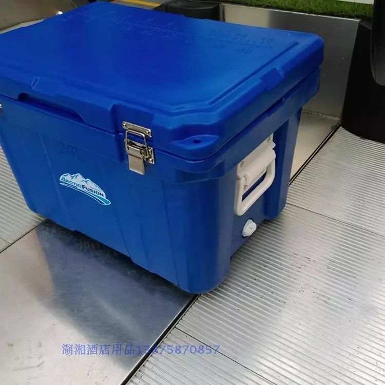 pu保温箱食品药品冷藏箱78升车载快餐外卖保温箱钓鱼箱冷链配送【3月