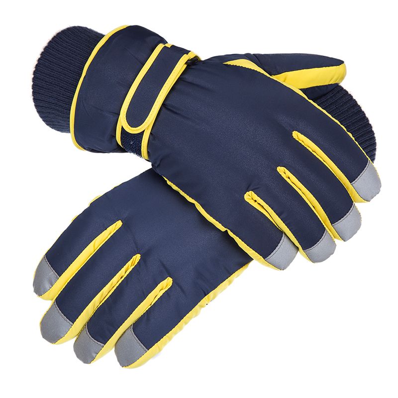 Women's Winter Ski Gloves, Thickened And Warm, Waterproof, Windproof, Cold-Proof, Outdoor Riding Motorcycle Cotton_voghion.com