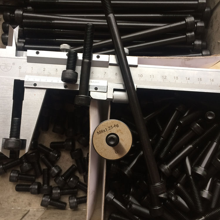 12.9级公制牙m8*长度10-300内六角杯头螺丝米制圆柱头m8p1.25螺钉