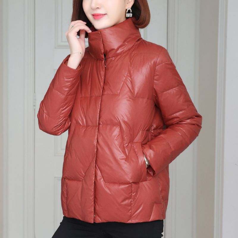 Large size women's bread and cotton jacket winter 2023 new middle-aged mother fashion cotton clothing small cotton jacket