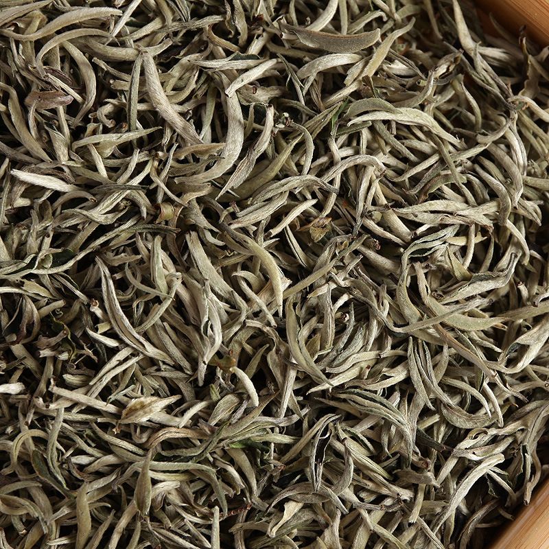 批发普洱茶生茶 2021年白毫银针 大白毫单芽 月光白(小芽)散茶