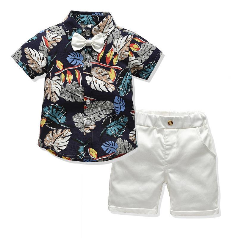 brand summer clothing set newborn baby boy clothes kids