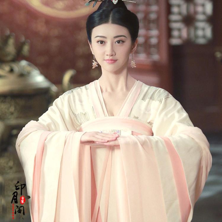 影视古装景甜沈珍珠同款古装女唐朝唐风唯美仙女齐胸襦裙演出服