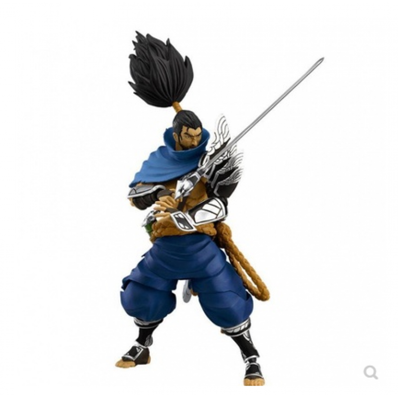 高品质火影劫figma疾风剑豪亚索源计划劫卢锡安盲僧飞天螳螂可动