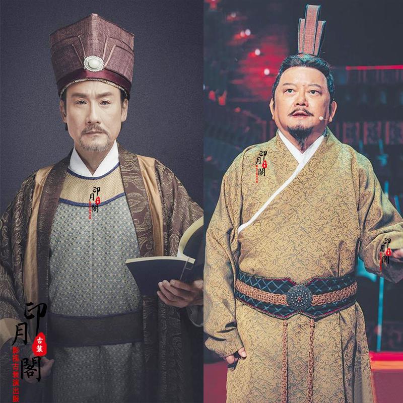 影视装唐朝宋朝男士古装汉服员外服掌柜服古代富商服宰相服演出服【3