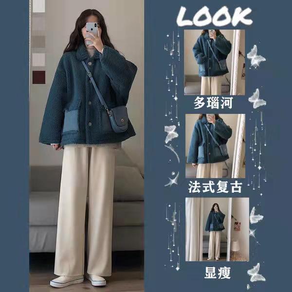 微胖小个子女装秋冬装韩版休闲上衣服初中学生一套搭配全整套装潮