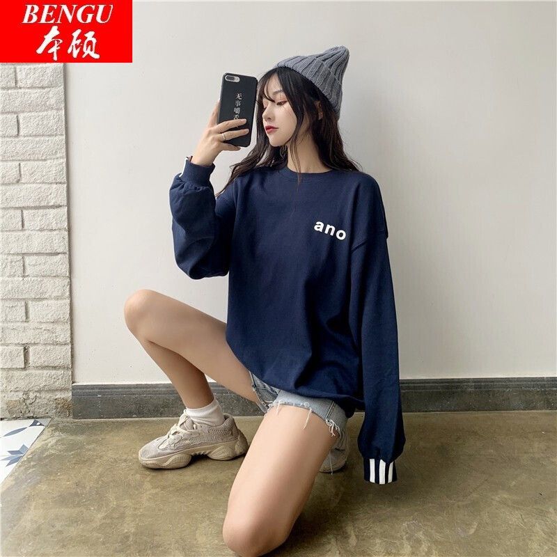 本顾秋季女生卫衣女学生时尚高中生初中生秋天衣服
