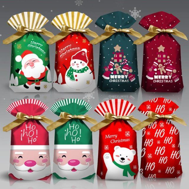 21 years christmas gift bag christmas candy packaging bag pi
