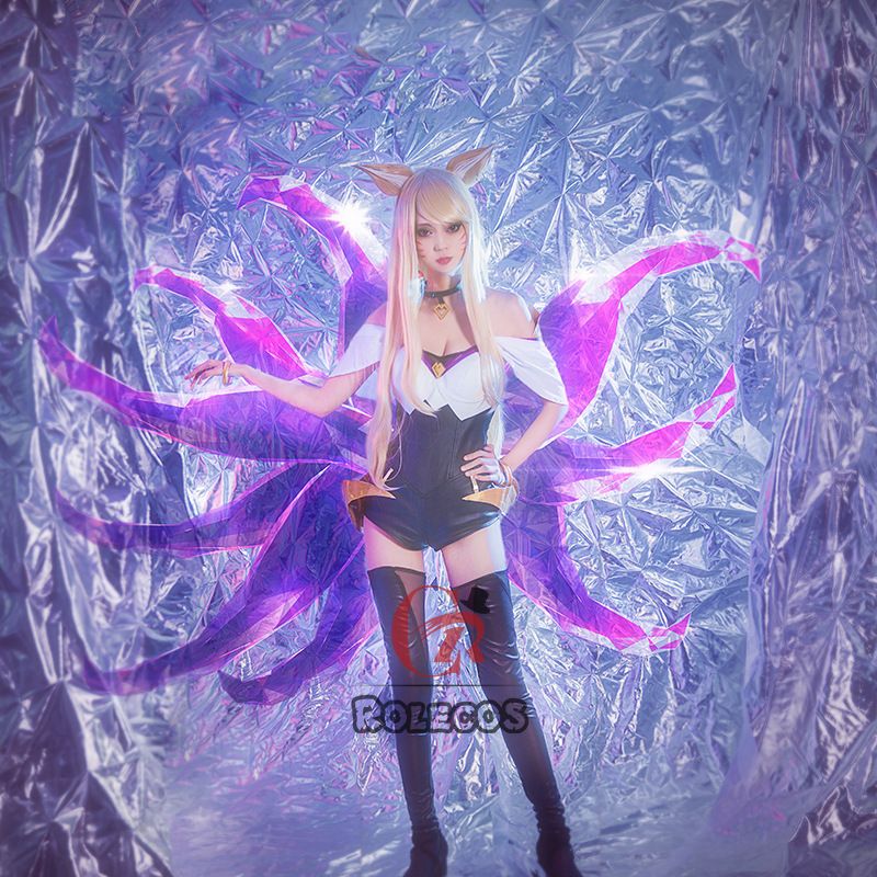 lol 英雄联盟 cos kda女团系列 kdacos 阿狸cosplay服装假发全套