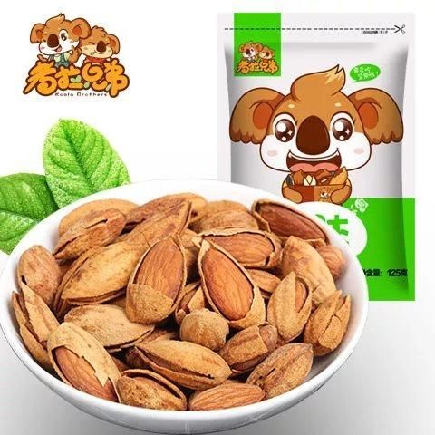 106121-纸皮巴旦木净重坚果零食干果大杏仁净重整箱批发-详情图