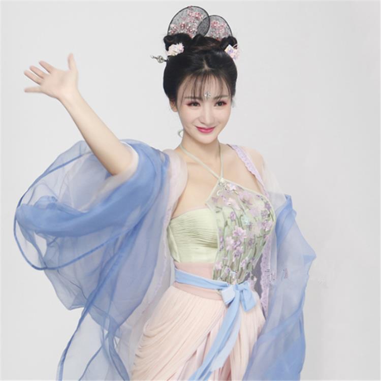 影视回到明朝当王爷柳岩同款古装性感肚兜仙女装仙子女古装演出服