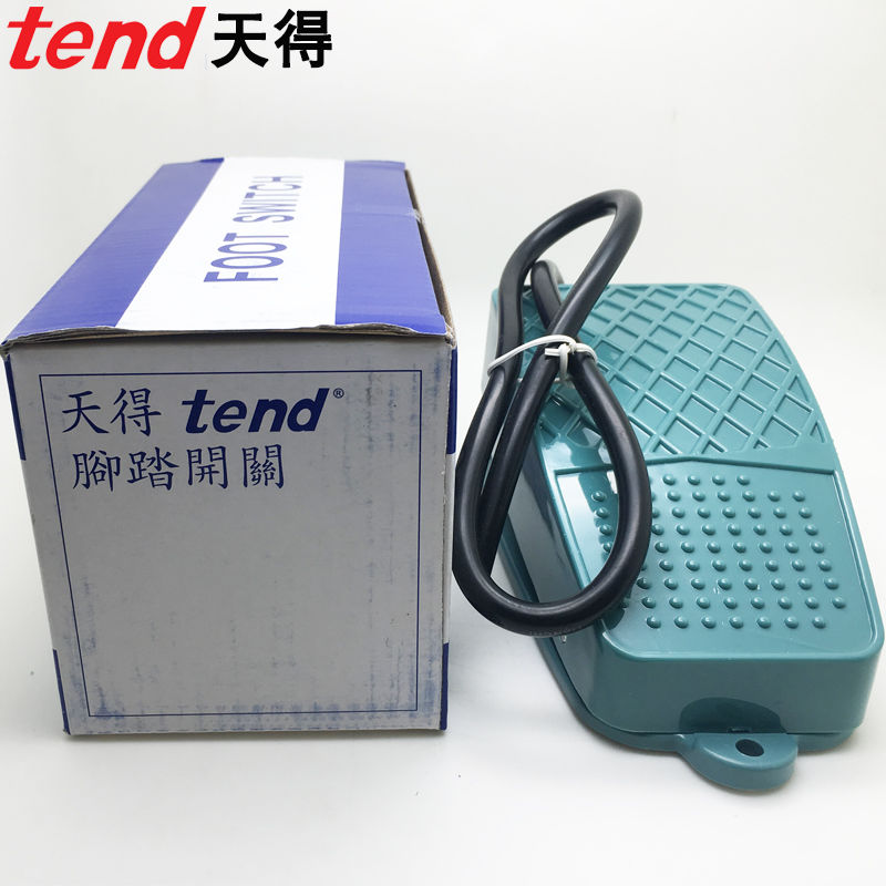 tend天得脚踏开关tfs-101-102-103-104-105-106z脚踩单联踏板开关