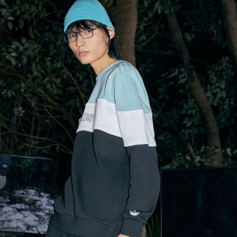 adidas Sudadera de Cuello Redondo BX-20 - Azul | adidas Mexico