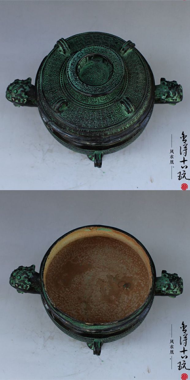 古印材 六面体の印紐 青銅器 青錆 骨董品 時代物 smcint.com