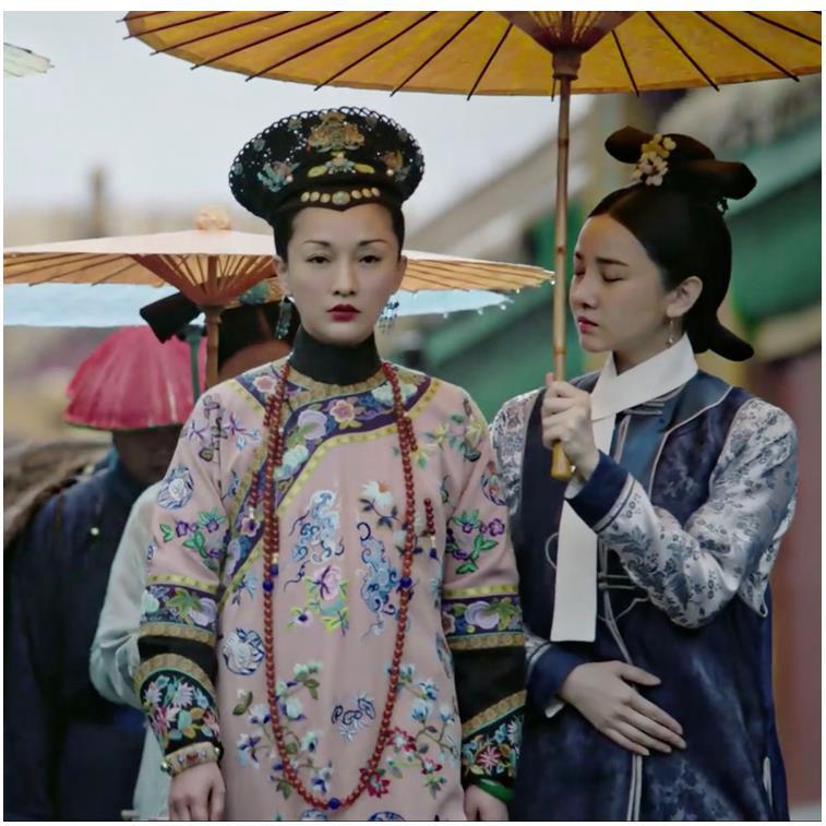 如懿传同款服装女周迅皇后同款衣服清朝古装女宫廷贵妃娘娘【2月28