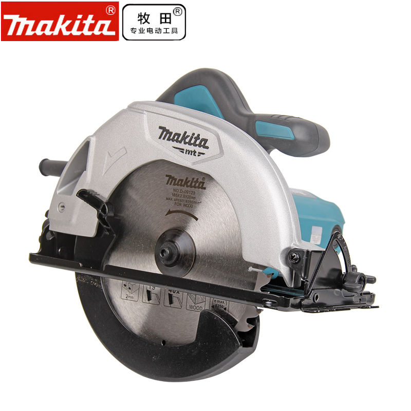 新款日本makita牧田m5802b电圆锯圆盘锯手提木材切割机木工电锯