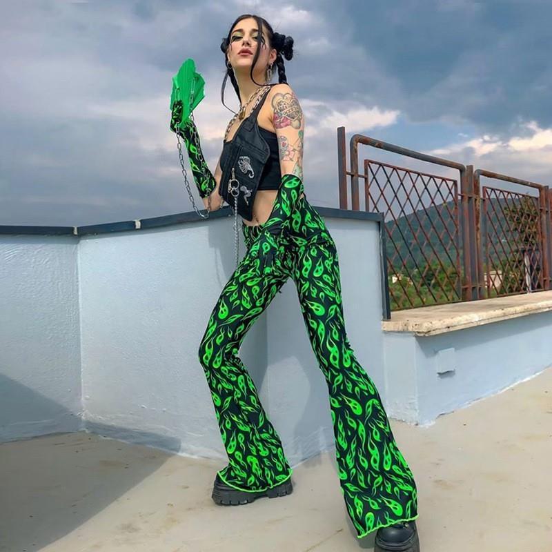 flared pants autumn new fashion casual pants women喇叭裤秋女