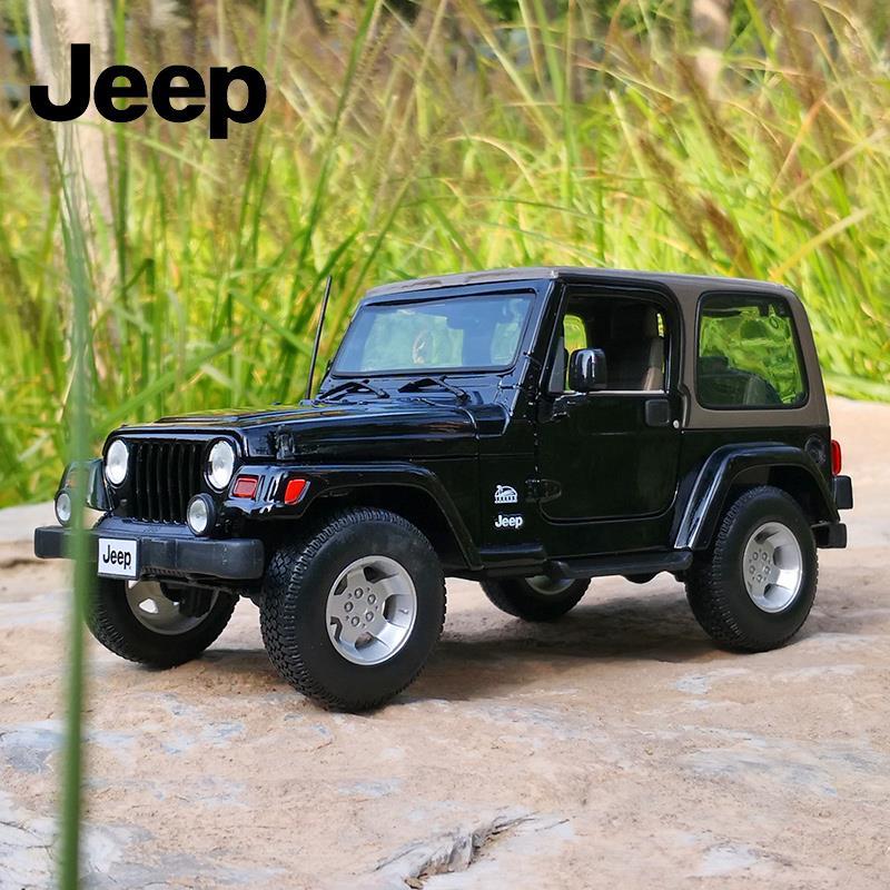 1:18jeep吉普罗宾汉车模 威利斯越野suv仿真合金汽车模型