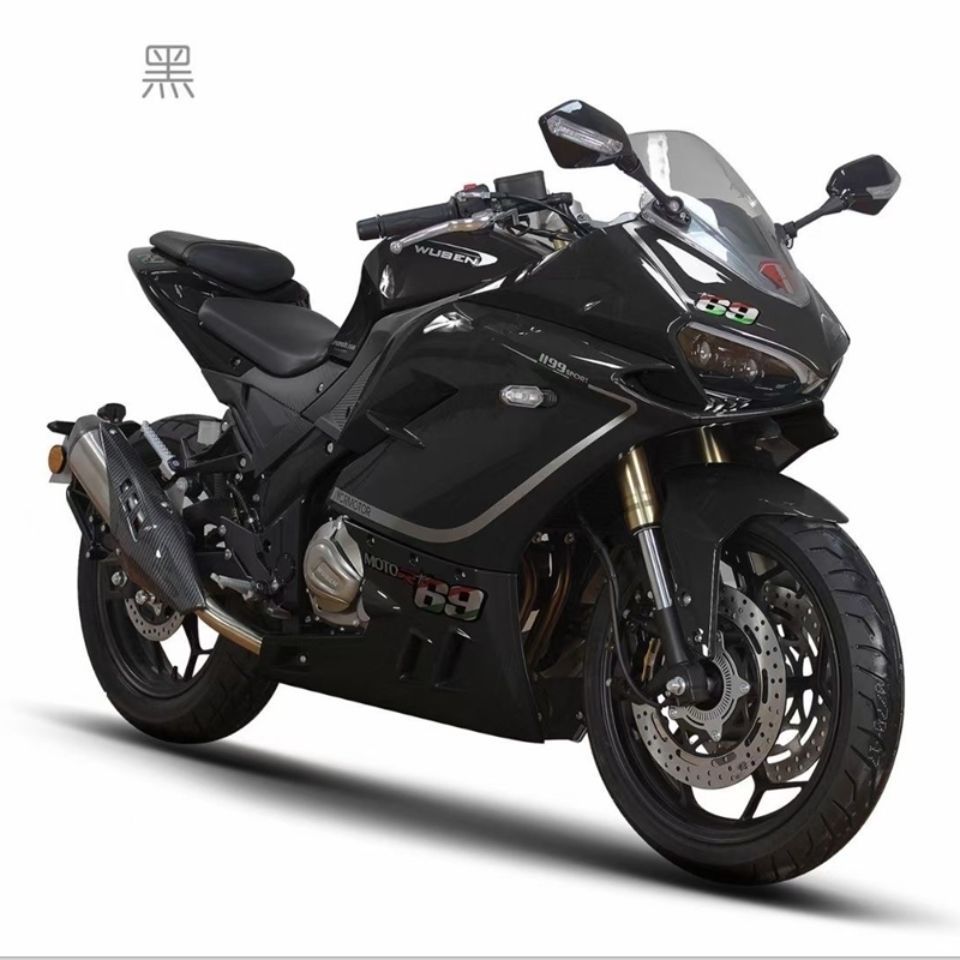 蛟龙200cc机车400双缸水冷电喷摩托车跑车杜卡迪款趴赛可上牌