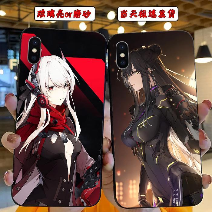 战双游戏帕弥什周边手机壳深红之渊比安卡真理涂装鸦羽同款玻璃套