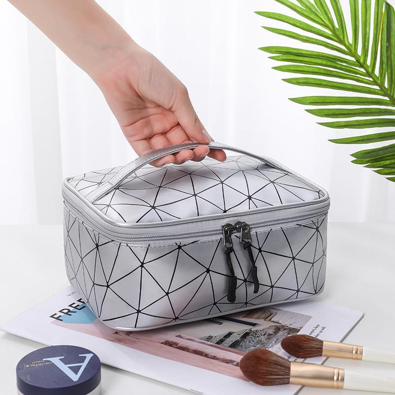 New cosmetic bag female portable simple portable large capacity ins wind super fire waterproof travel cosmetic storage bag