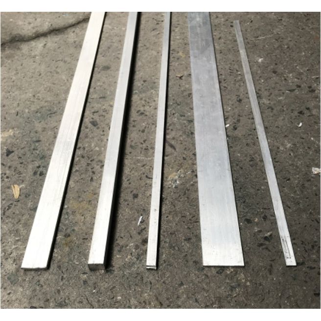 铝排/6061合金铝板/2*20铝扁/铝条2毫米厚10毫米宽 小方条 方铝条