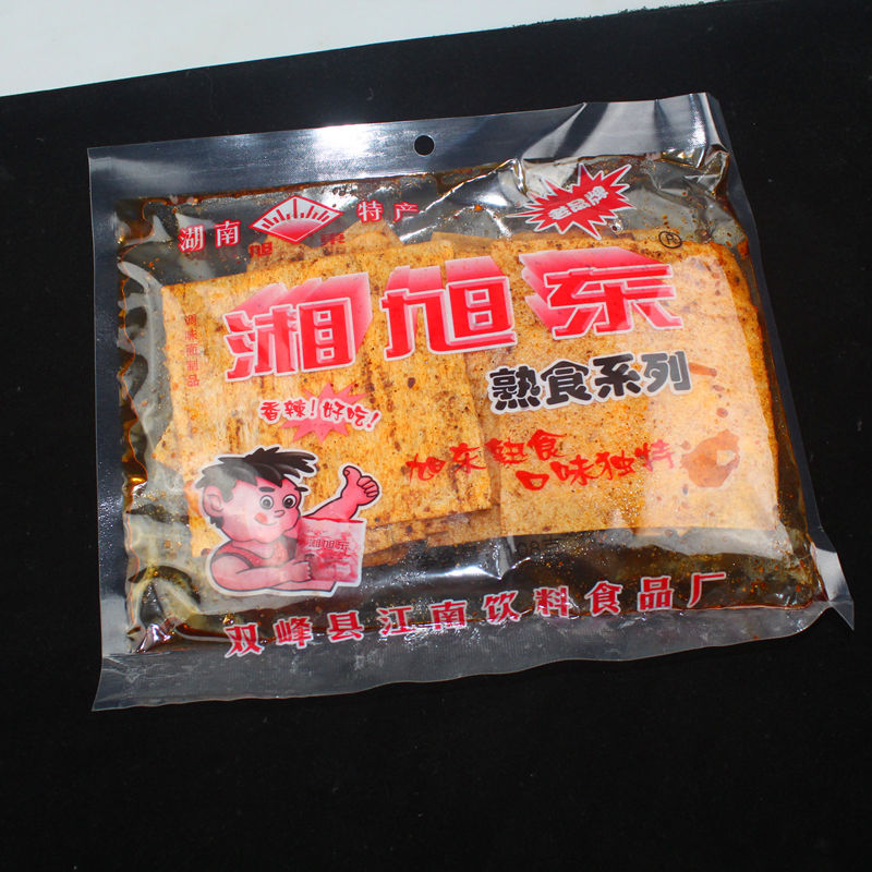 湖南娄底特产旭东麻辣片儿时怀旧辣条湘旭东香辣豆皮网红零食小吃