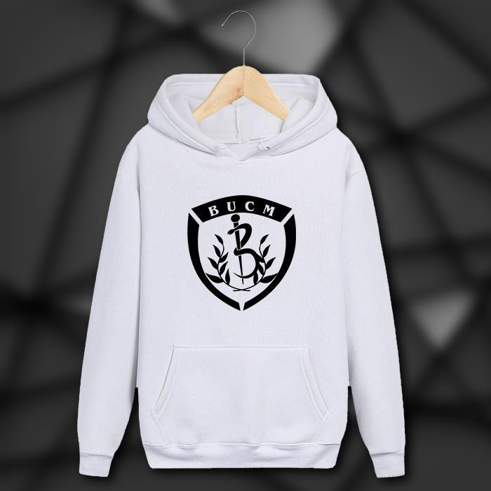 北京中医药大学校徽校服班服毕业纪念品外套连帽衫衣服套头卫衣