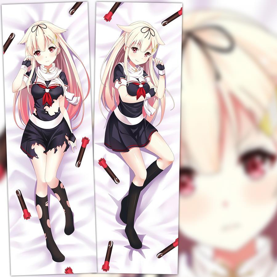 舰队collection夕立poi2wt动漫等身抱枕